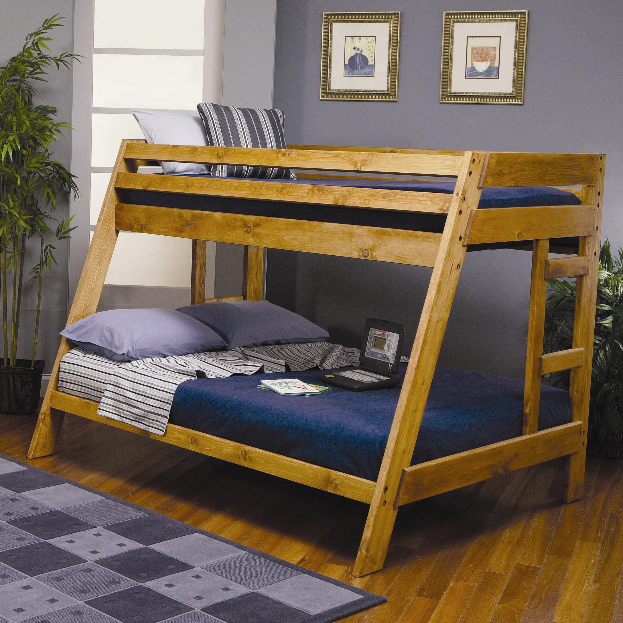 Wrangle Hill Twin Over Full Bunk Bed